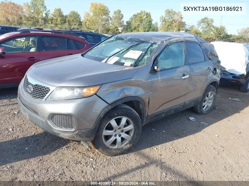 5XYKT3A19BG186921 2011 Kia Sorento Lx