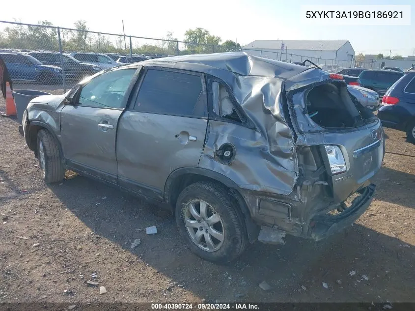 5XYKT3A19BG186921 2011 Kia Sorento Lx