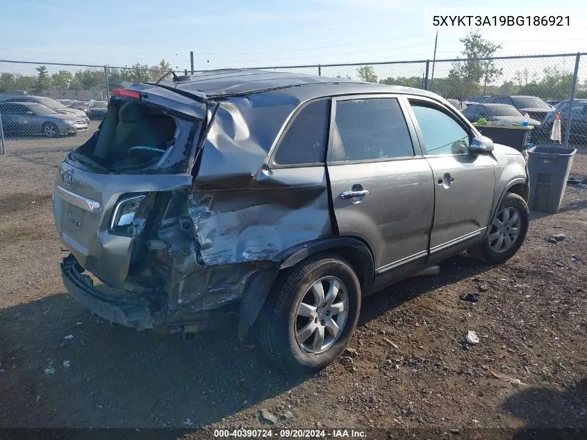 5XYKT3A19BG186921 2011 Kia Sorento Lx