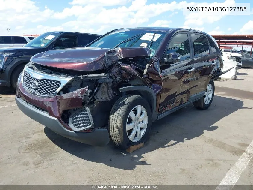 5XYKT3A10BG127885 2011 Kia Sorento Lx