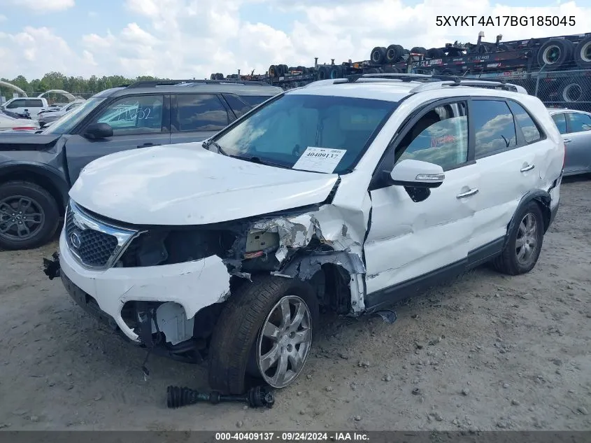 5XYKT4A17BG185045 2011 Kia Sorento Lx