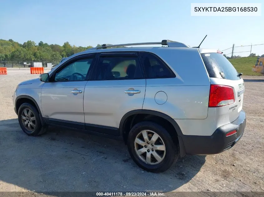 5XYKTDA25BG168530 2011 Kia Sorento Lx V6