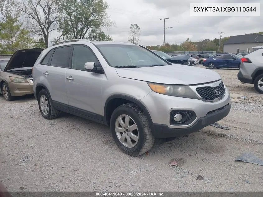 5XYKT3A1XBG110544 2011 Kia Sorento Lx