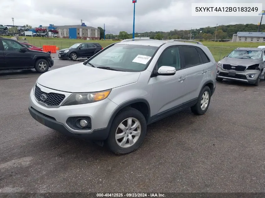 5XYKT4A12BG183249 2011 Kia Sorento Lx