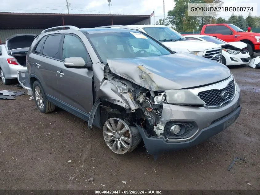 5XYKUDA21BG060774 2011 Kia Sorento Ex V6