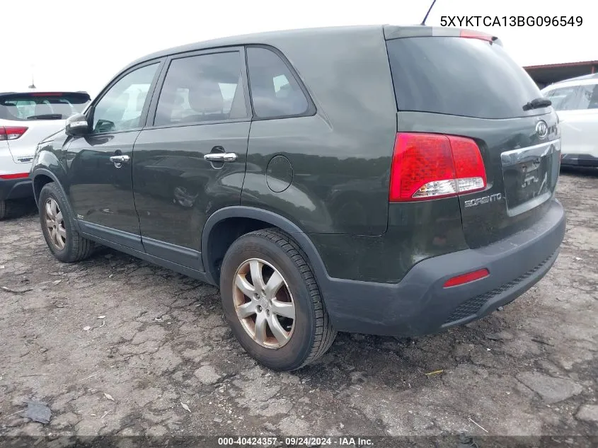 5XYKTCA13BG096549 2011 Kia Sorento Lx