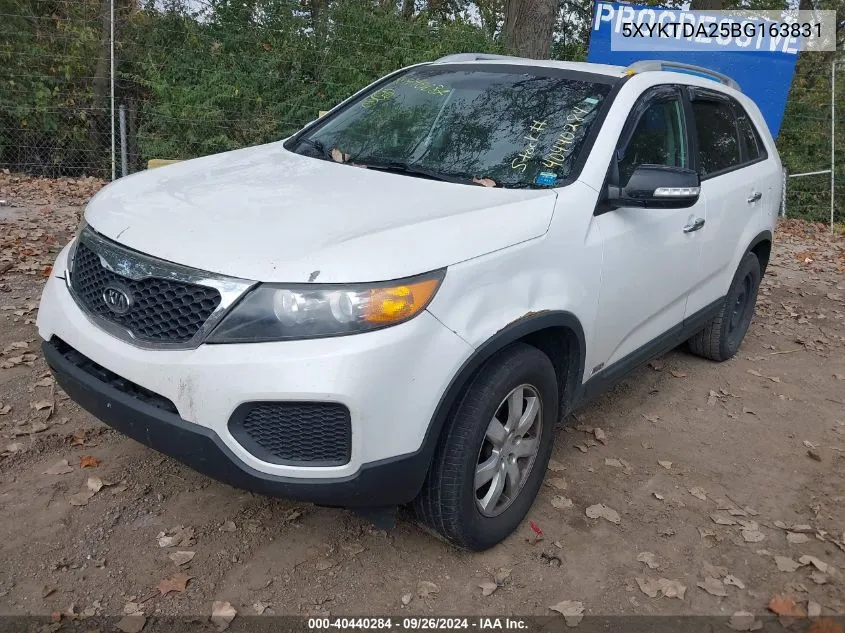 5XYKTDA25BG163831 2011 Kia Sorento Lx