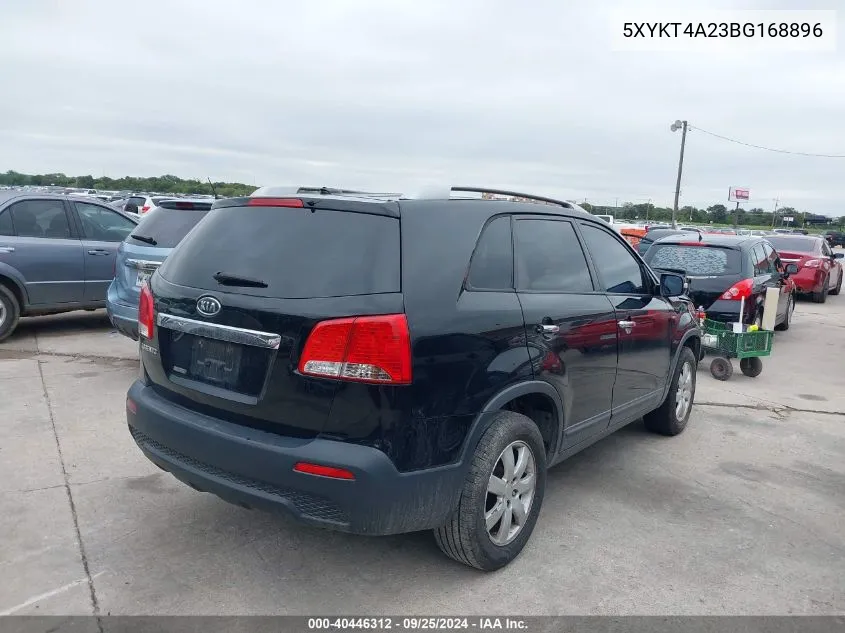 5XYKT4A23BG168896 2011 Kia Sorento Lx V6