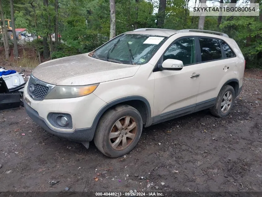 5XYKT4A11BG080064 2011 Kia Sorento Lx