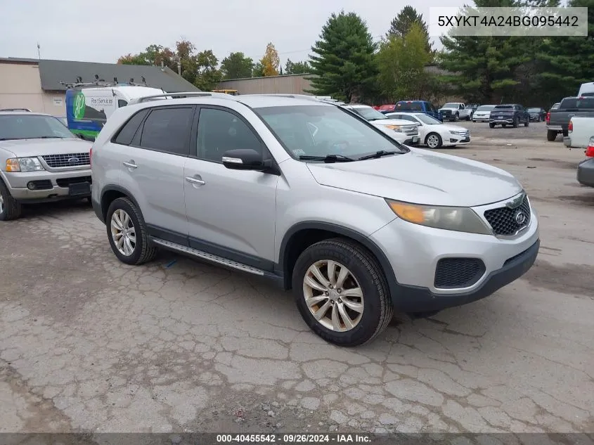 5XYKT4A24BG095442 2011 Kia Sorento Lx V6