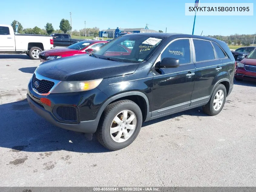 5XYKT3A15BG011095 2011 Kia Sorento