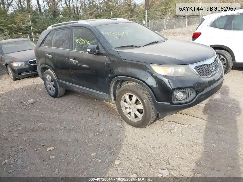 5XYKT4A19BG082967 2011 Kia Sorento Lx