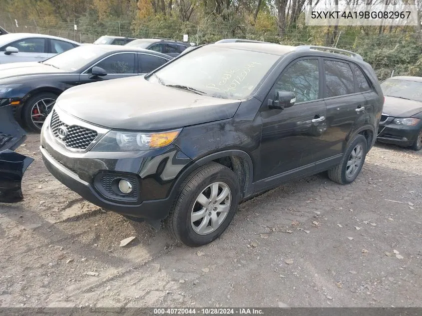 5XYKT4A19BG082967 2011 Kia Sorento Lx