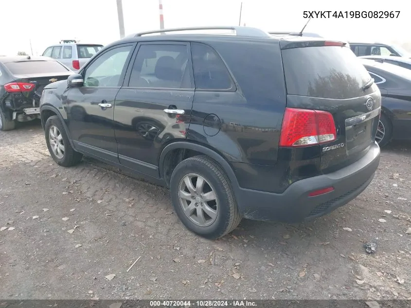 5XYKT4A19BG082967 2011 Kia Sorento Lx