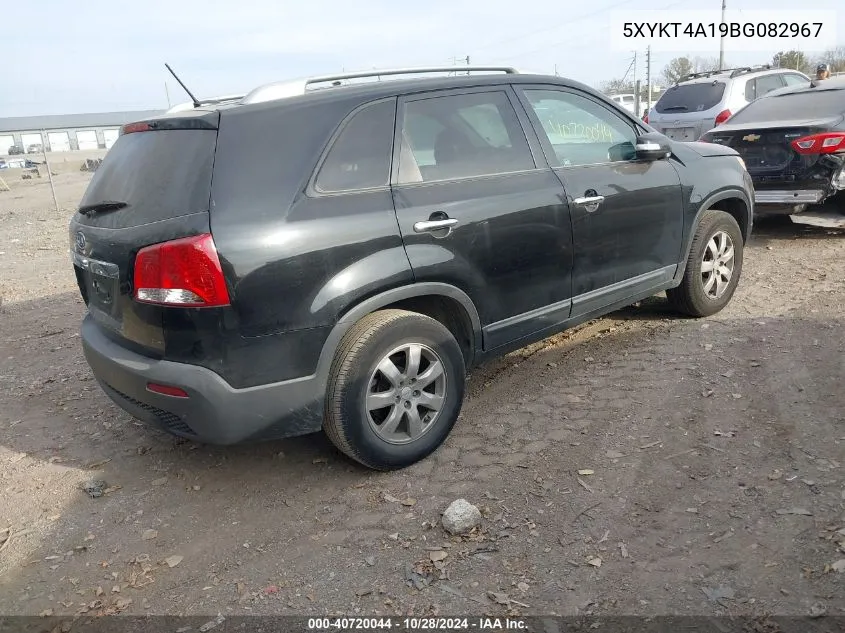 5XYKT4A19BG082967 2011 Kia Sorento Lx