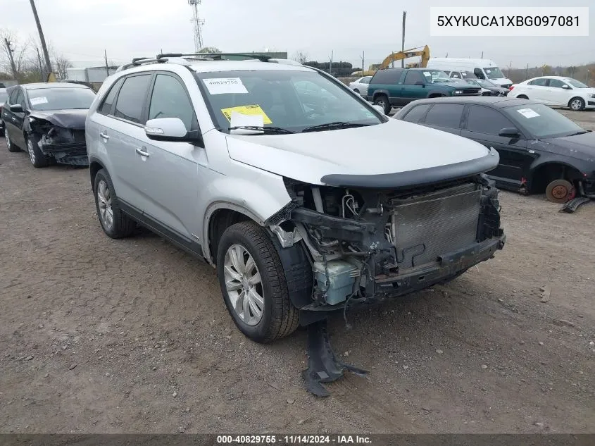 5XYKUCA1XBG097081 2011 Kia Sorento Ex