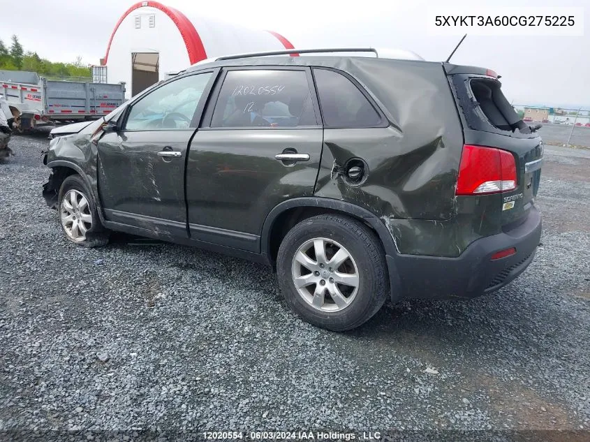 5XYKT3A60CG275225 2012 Kia Sorento