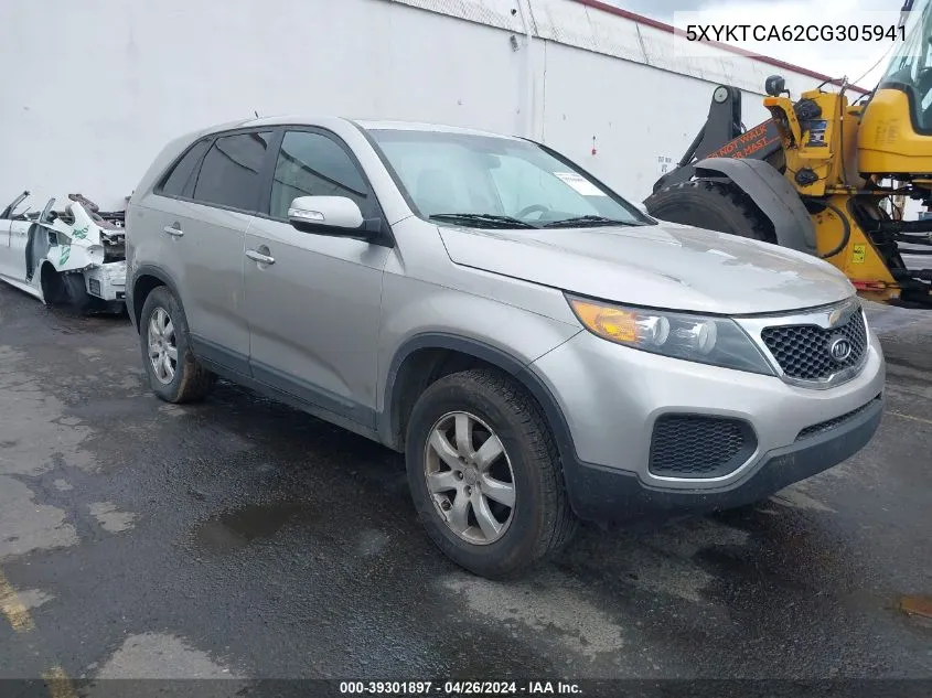 5XYKTCA62CG305941 2012 Kia Sorento Lx