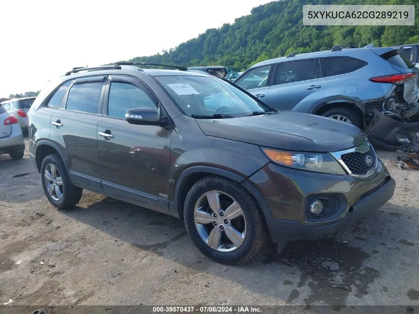 5XYKUCA62CG289219 2012 Kia Sorento Ex