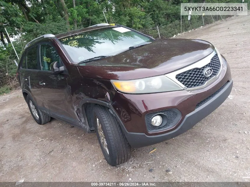 5XYKT3A66CG223341 2012 Kia Sorento Lx