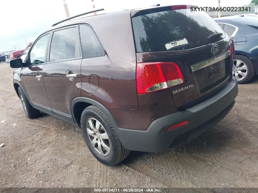 5XYKT3A66CG223341 2012 Kia Sorento Lx