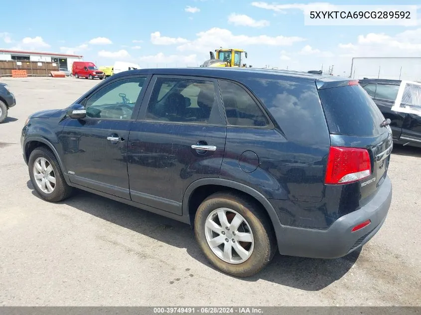 5XYKTCA69CG289592 2012 Kia Sorento Lx