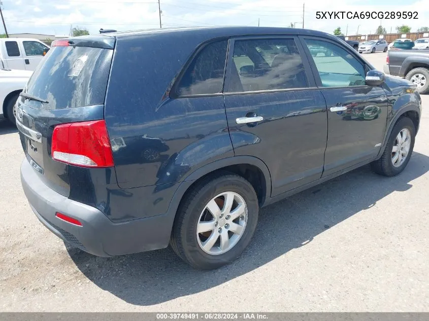 5XYKTCA69CG289592 2012 Kia Sorento Lx