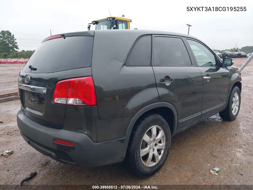 5XYKT3A18CG195255 2012 Kia Sorento Lx