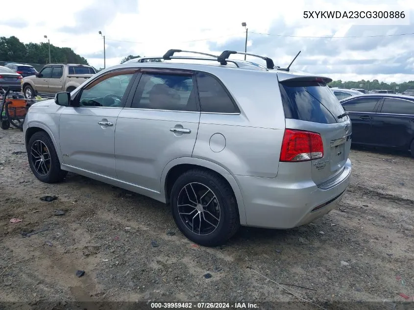 5XYKWDA23CG300886 2012 Kia Sorento Sx V6