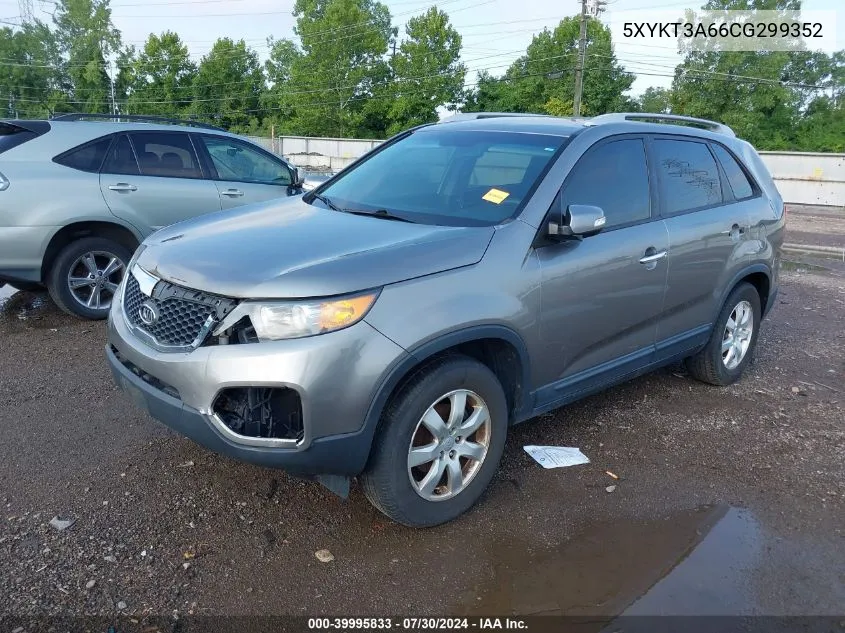 5XYKT3A66CG299352 2012 Kia Sorento Lx