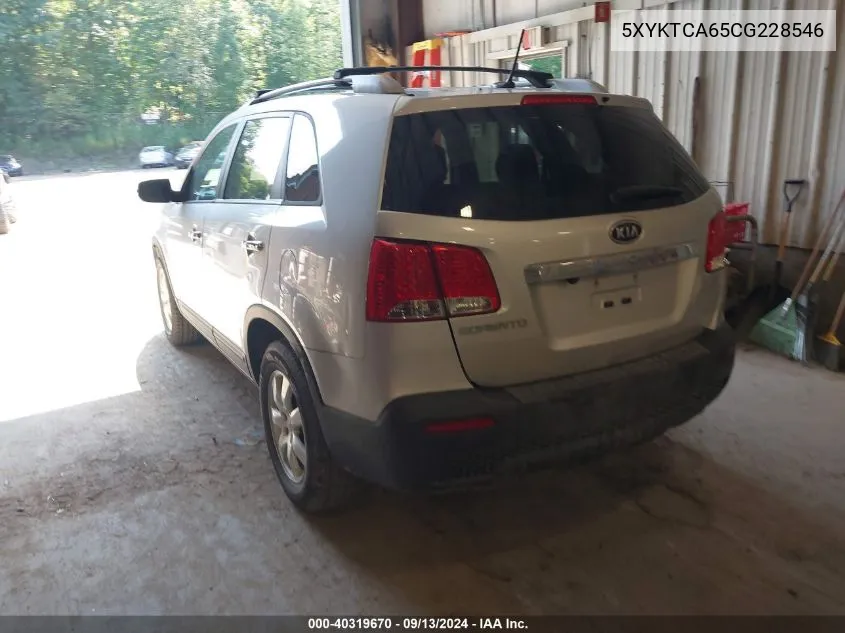 5XYKTCA65CG228546 2012 Kia Sorento Lx