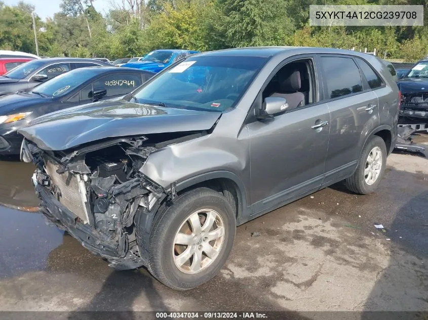 5XYKT4A12CG239708 2012 Kia Sorento Lx