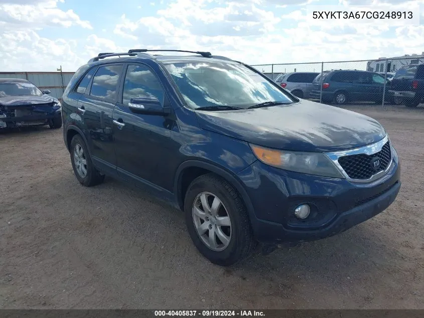 5XYKT3A67CG248913 2012 Kia Sorento Lx