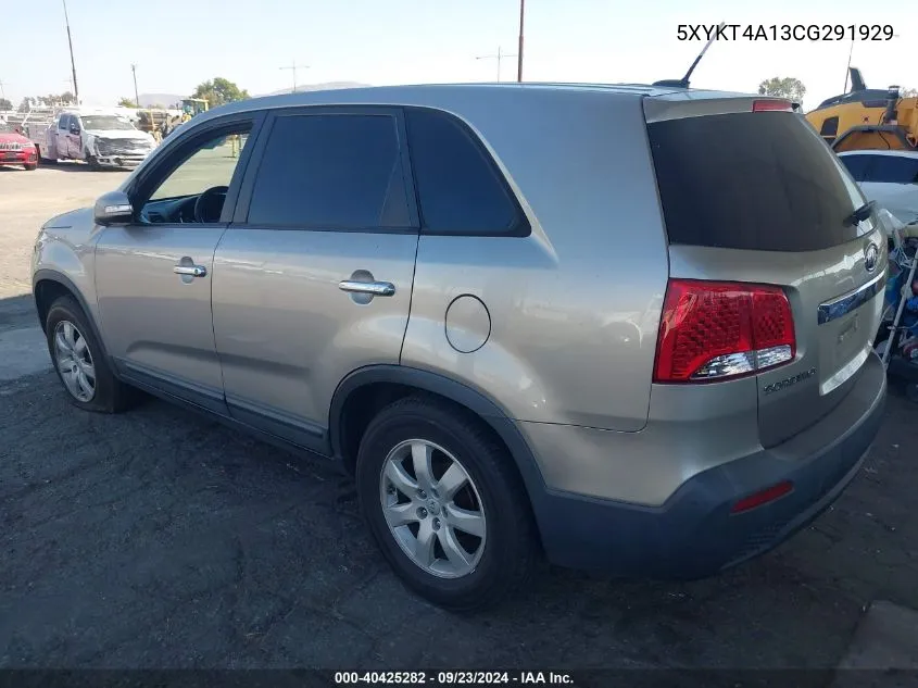 5XYKT4A13CG291929 2012 Kia Sorento Lx