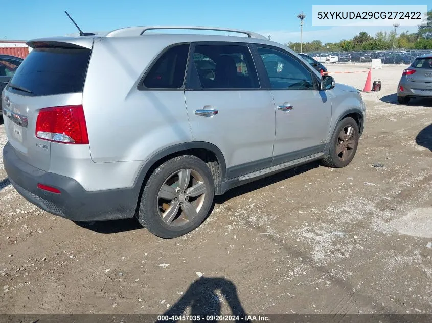 5XYKUDA29CG272422 2012 Kia Sorento Ex V6