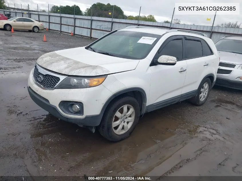 5XYKT3A61CG262385 2012 Kia Sorento Lx