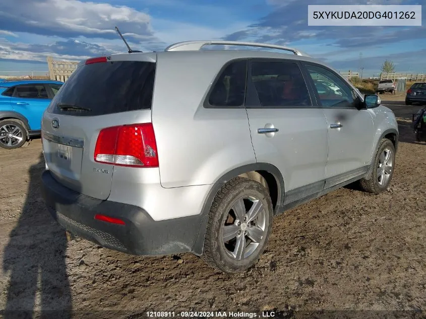 5XYKUDA20DG401262 2013 Kia Sorento