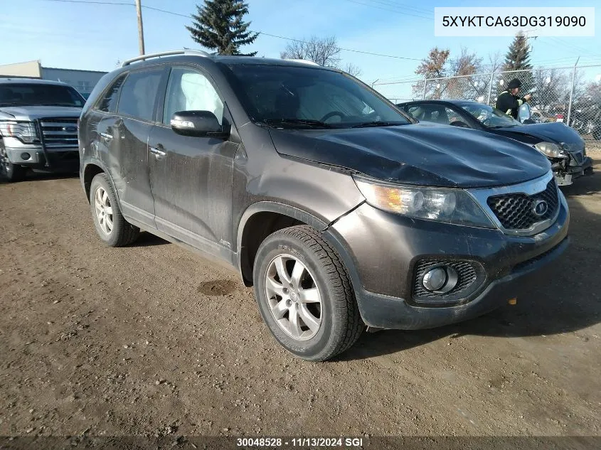 2013 Kia Sorento Lx VIN: 5XYKTCA63DG319090 Lot: 30048528