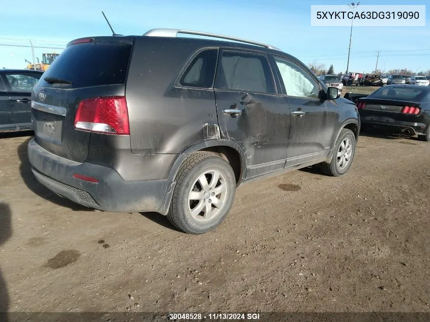 2013 Kia Sorento Lx VIN: 5XYKTCA63DG319090 Lot: 30048528