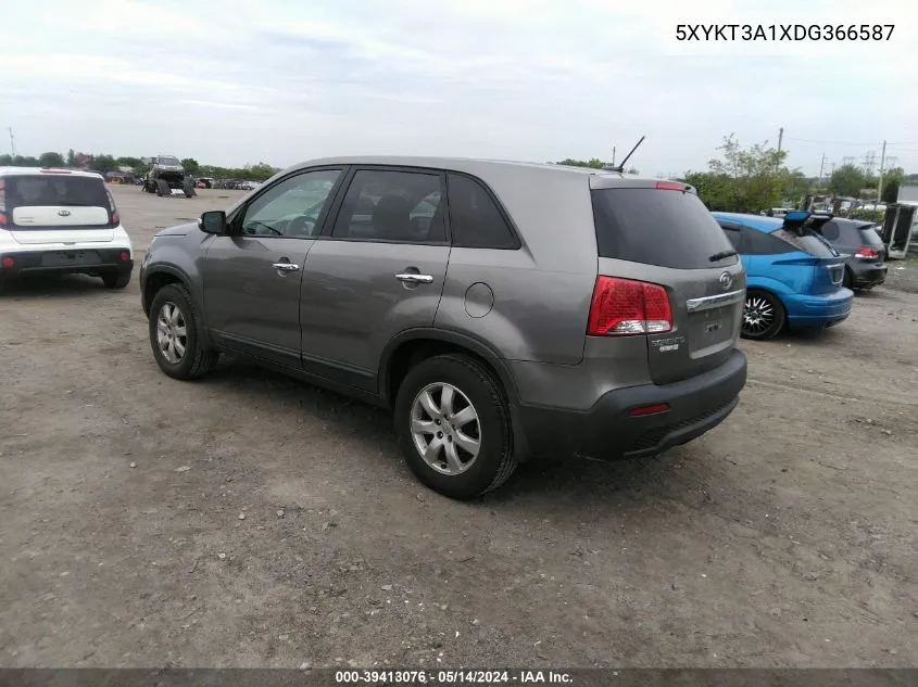 5XYKT3A1XDG366587 2013 Kia Sorento Lx