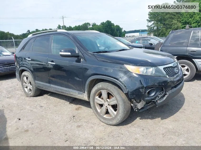 2013 Kia Sorento Ex VIN: 5XYKU4A65DG376880 Lot: 39641109