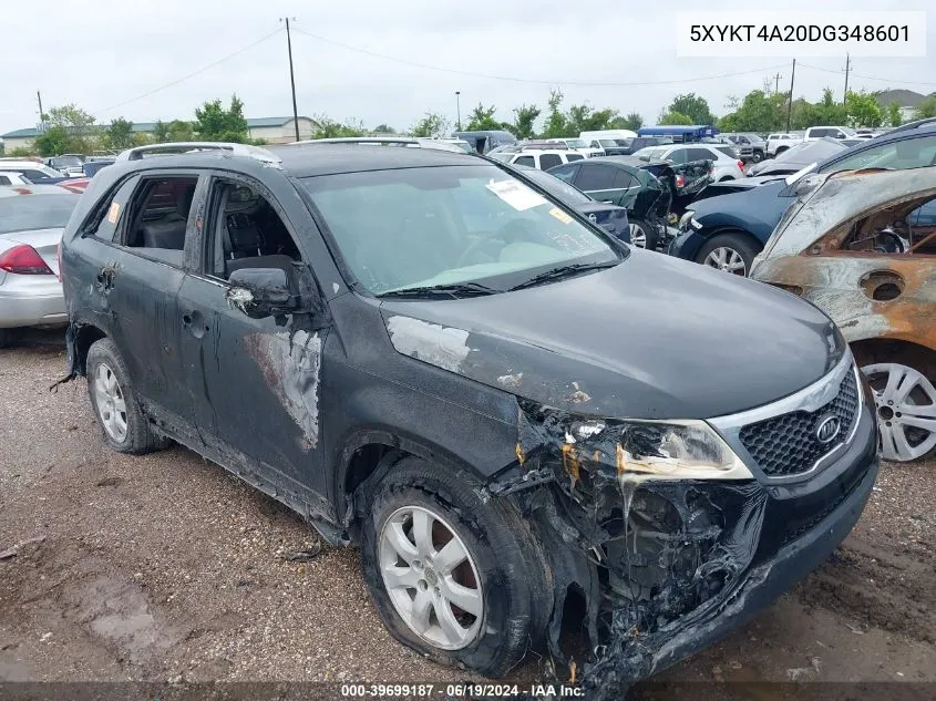 5XYKT4A20DG348601 2013 Kia Sorento Lx V6