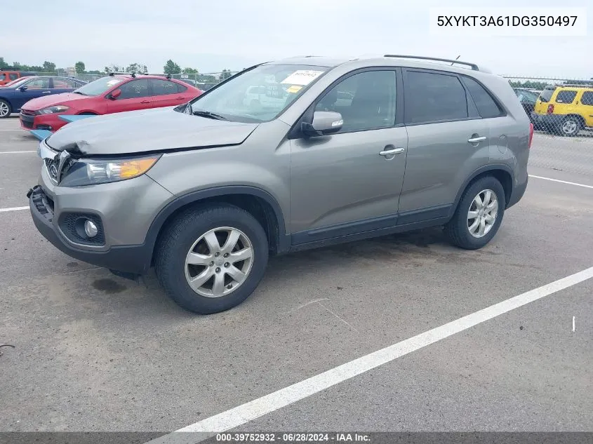 5XYKT3A61DG350497 2013 Kia Sorento Lx