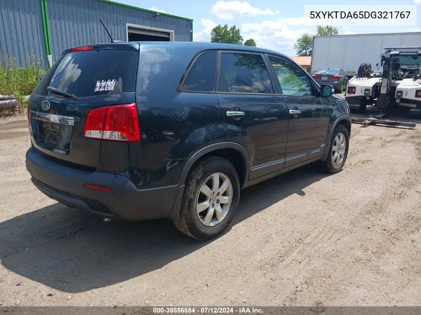 5XYKTDA65DG321767 2013 Kia Sorento Lx