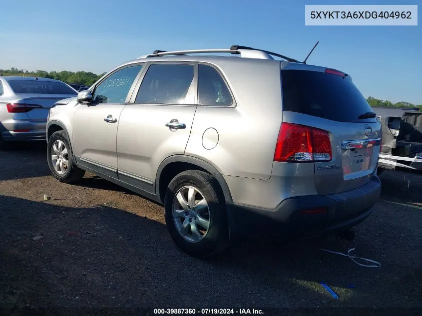 5XYKT3A6XDG404962 2013 Kia Sorento Lx