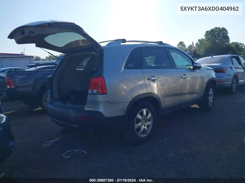 5XYKT3A6XDG404962 2013 Kia Sorento Lx