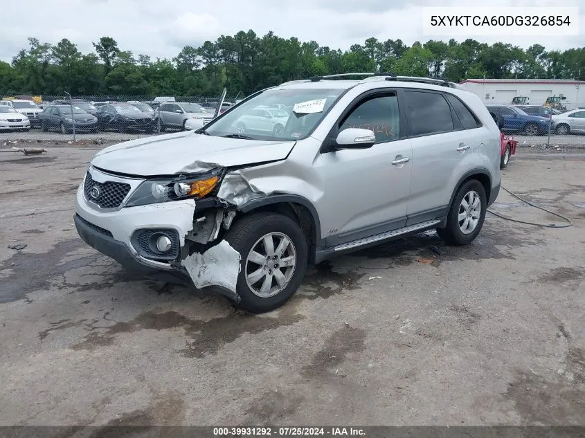 5XYKTCA60DG326854 2013 Kia Sorento Lx