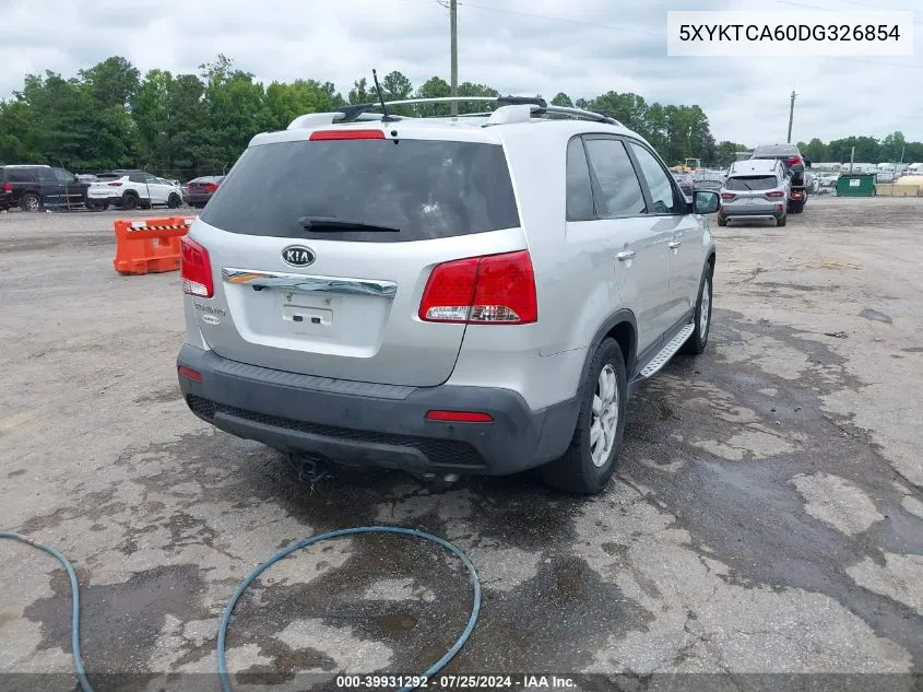 5XYKTCA60DG326854 2013 Kia Sorento Lx