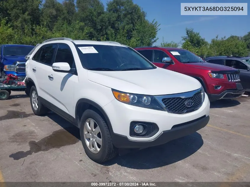 5XYKT3A68DG325094 2013 Kia Sorento Lx