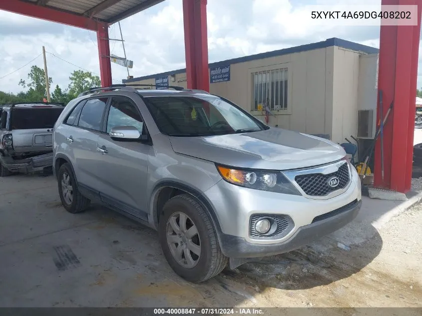 5XYKT4A69DG408202 2013 Kia Sorento Lx